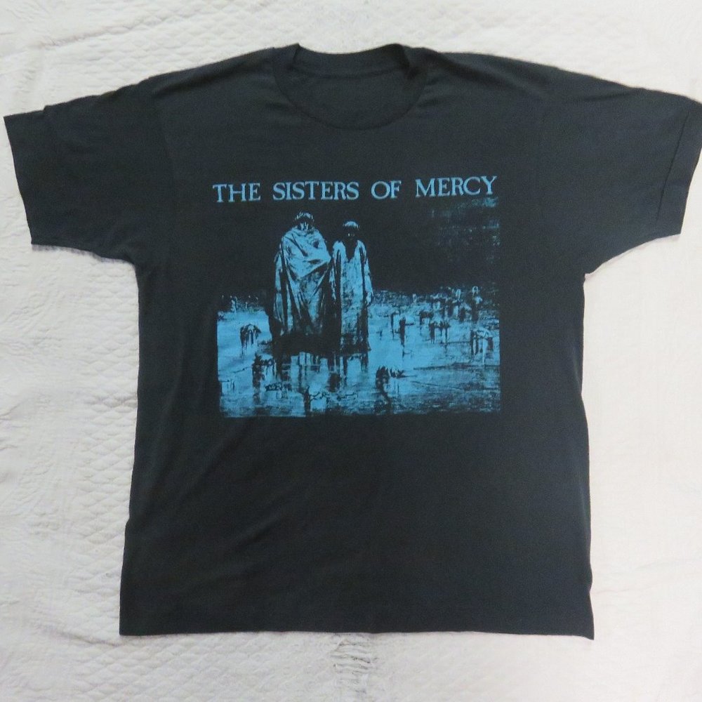 Sisters of Mercy T Shirt 1980s size Large
